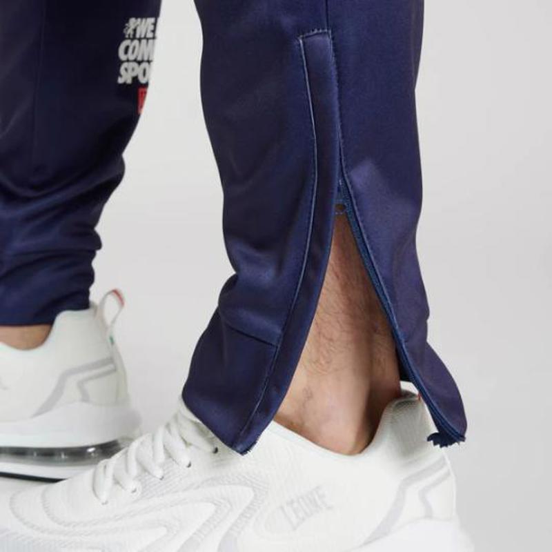 Leone Logo wacs pants - blue